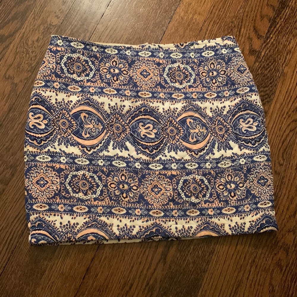 millau quilted mini skirt